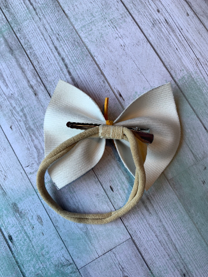 RBG Hair Bow & Children's Headband