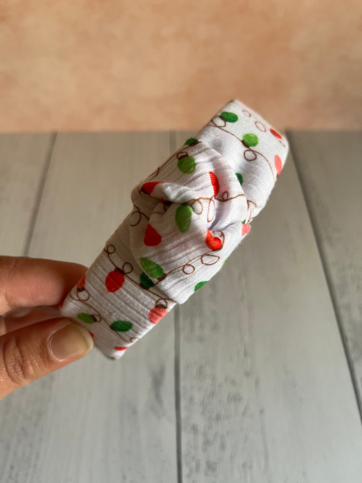 Christmas Knotted Headband