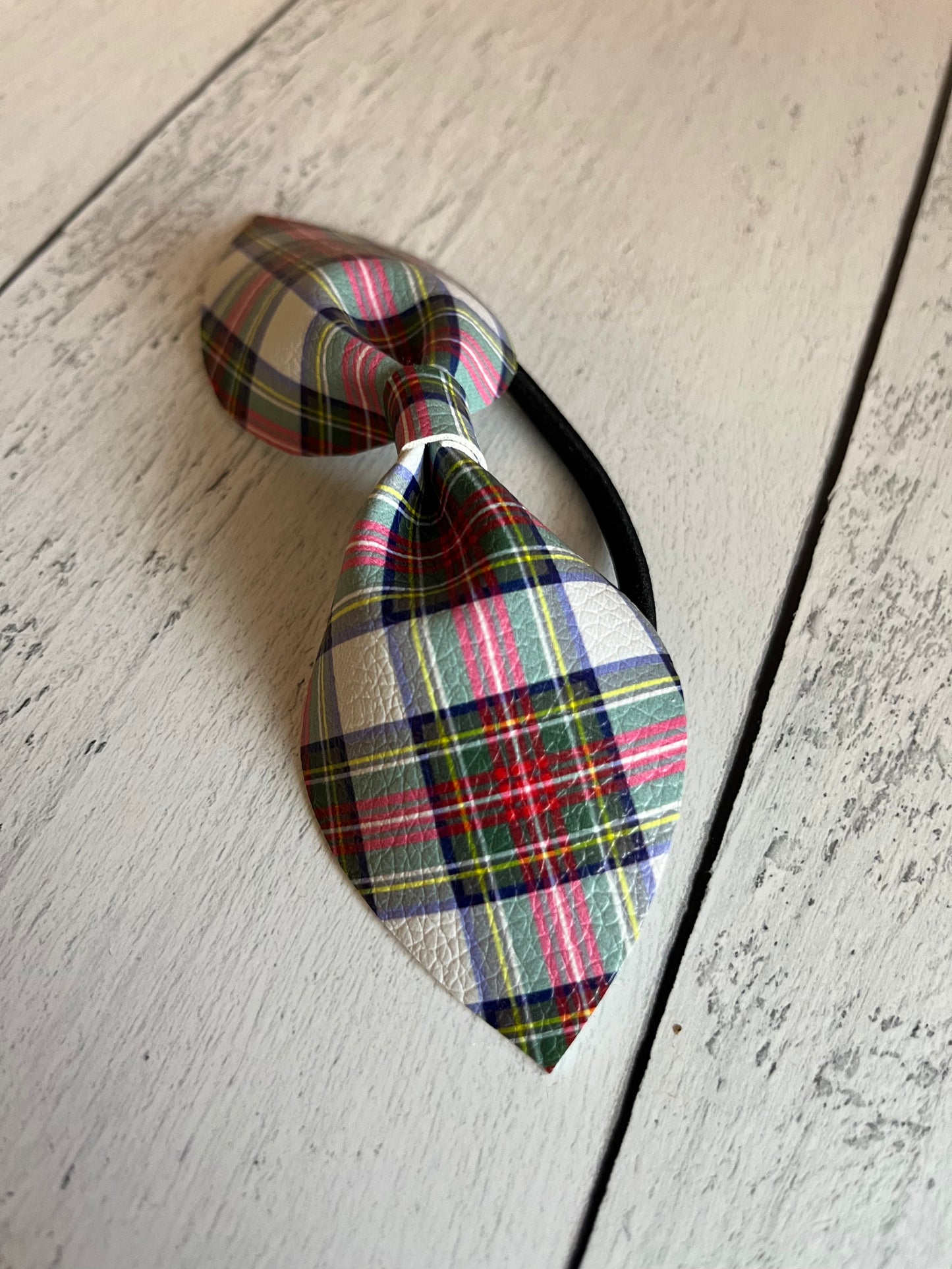 Winter Plaid Topknots