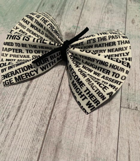 Amanda Gorman Poem Hair Bow & Children's Headband