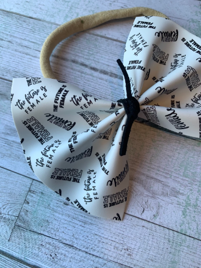 Amanda Gorman Poem Hair Bow & Children's Headband