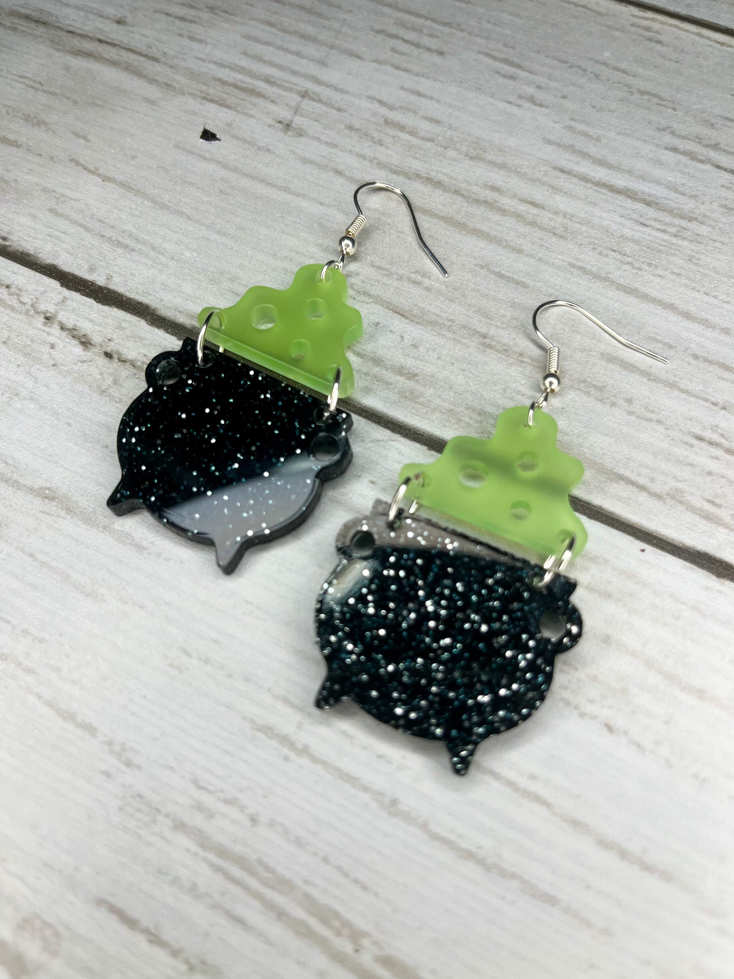 Witch’s Brew Acrylic Earrings