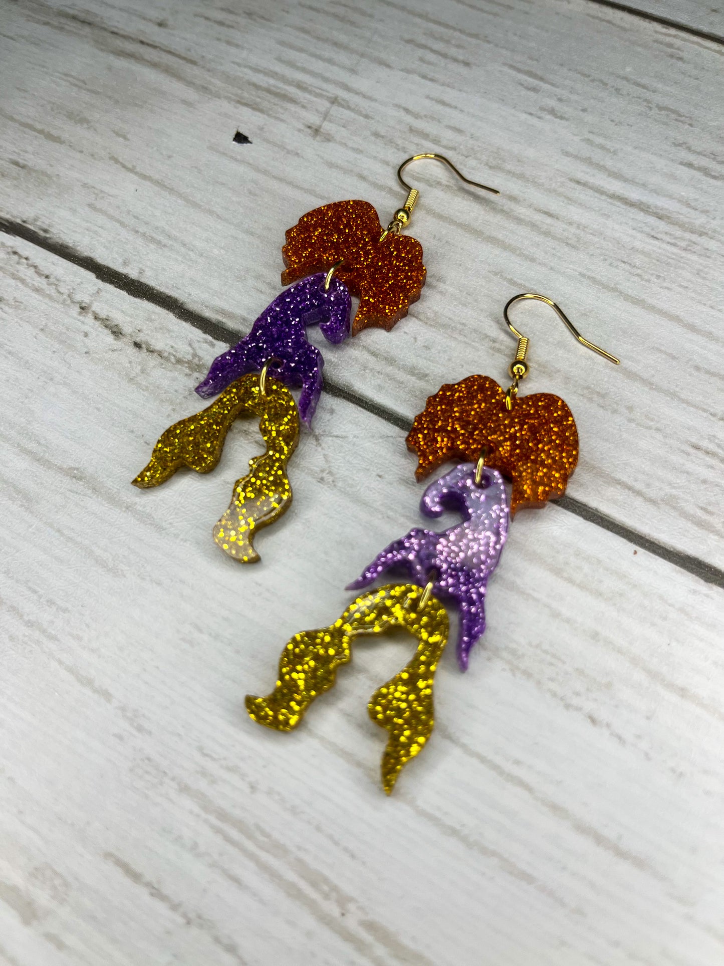 A Bunch of Hocus Pocus Acrylic Earrings