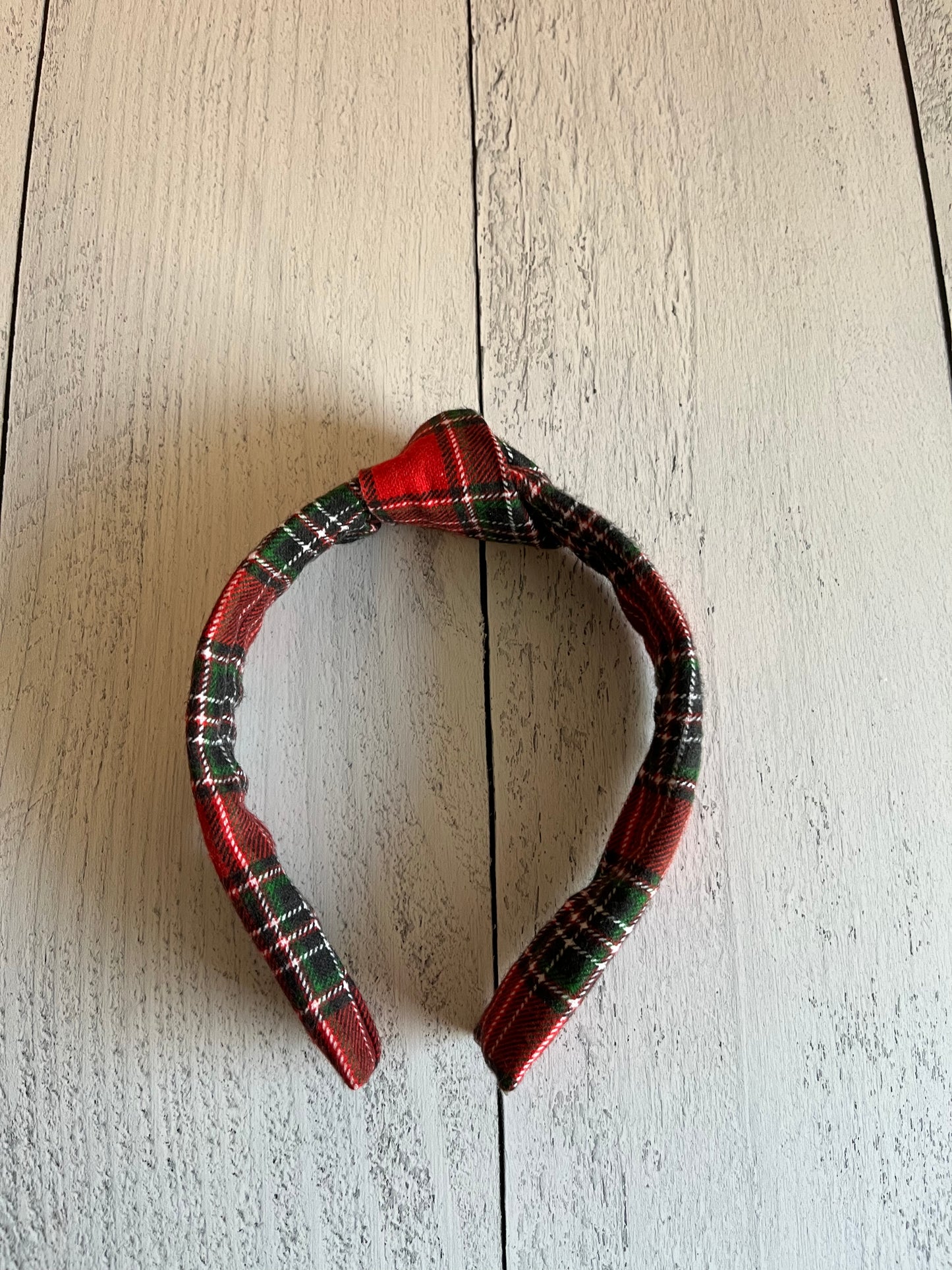 Flannel Knotted Headband