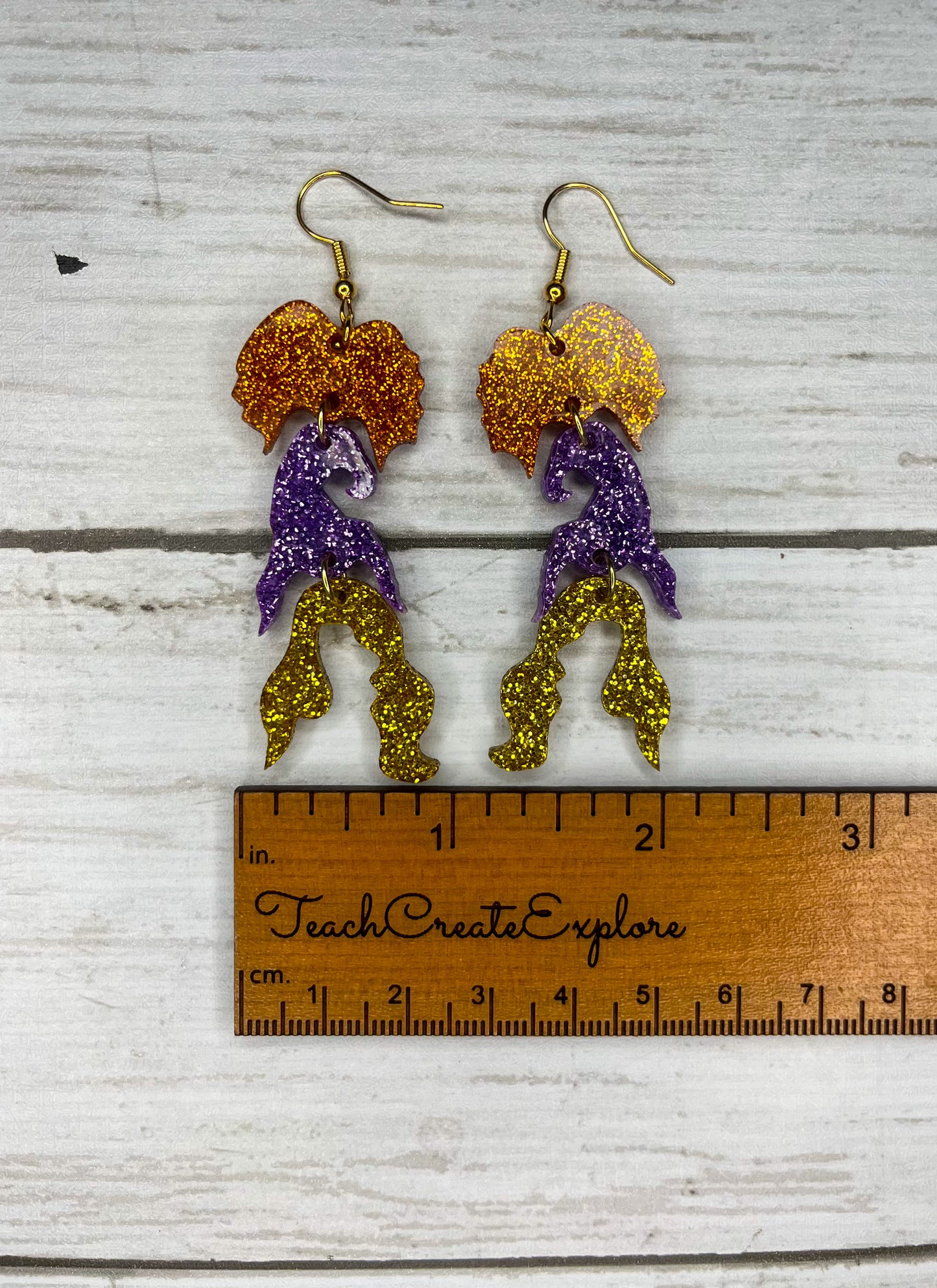 A Bunch of Hocus Pocus Acrylic Earrings