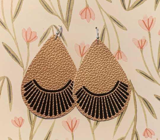 RBG-Inspired Dissent Collar Earrings